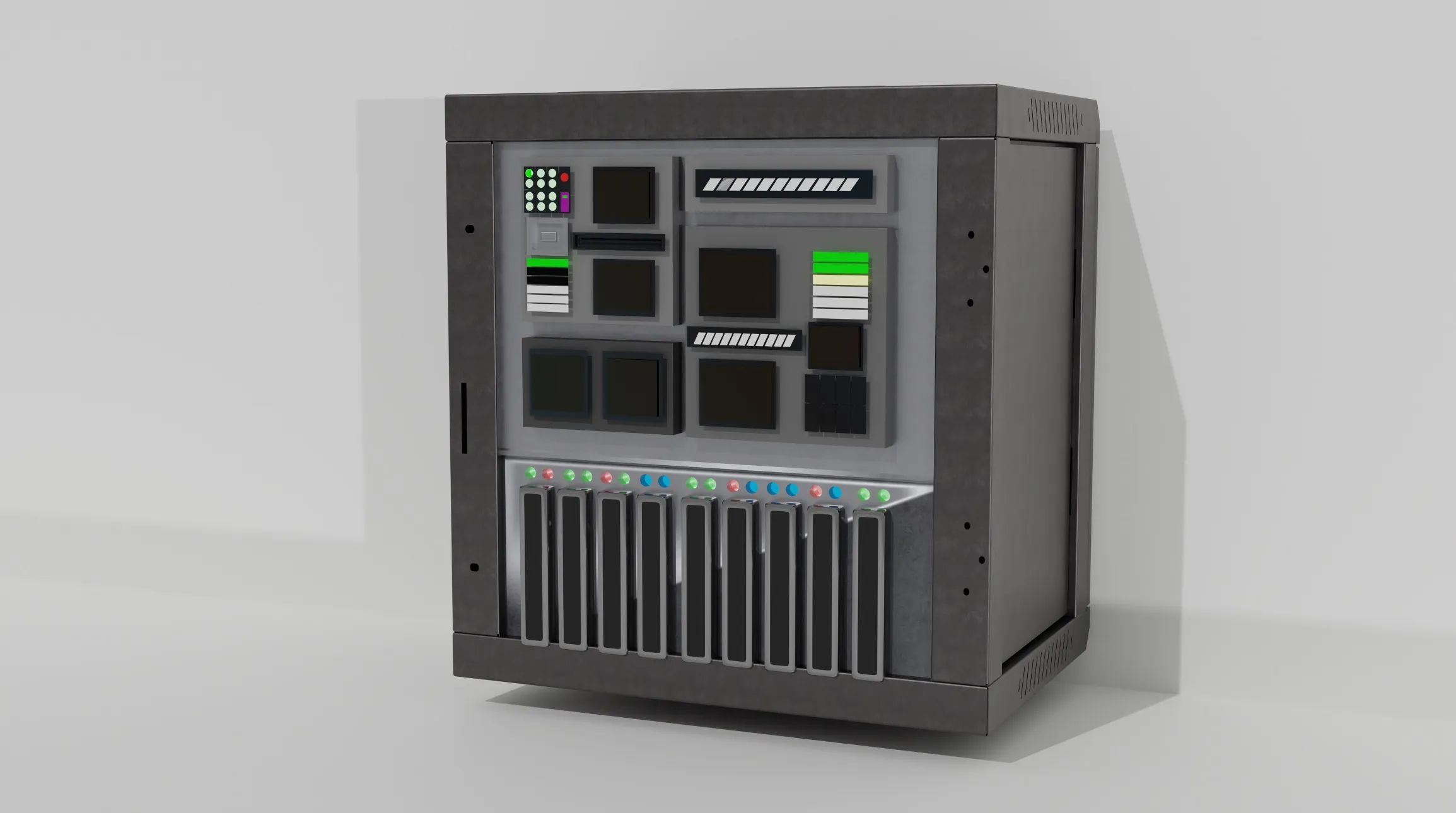 The residential controller, front view