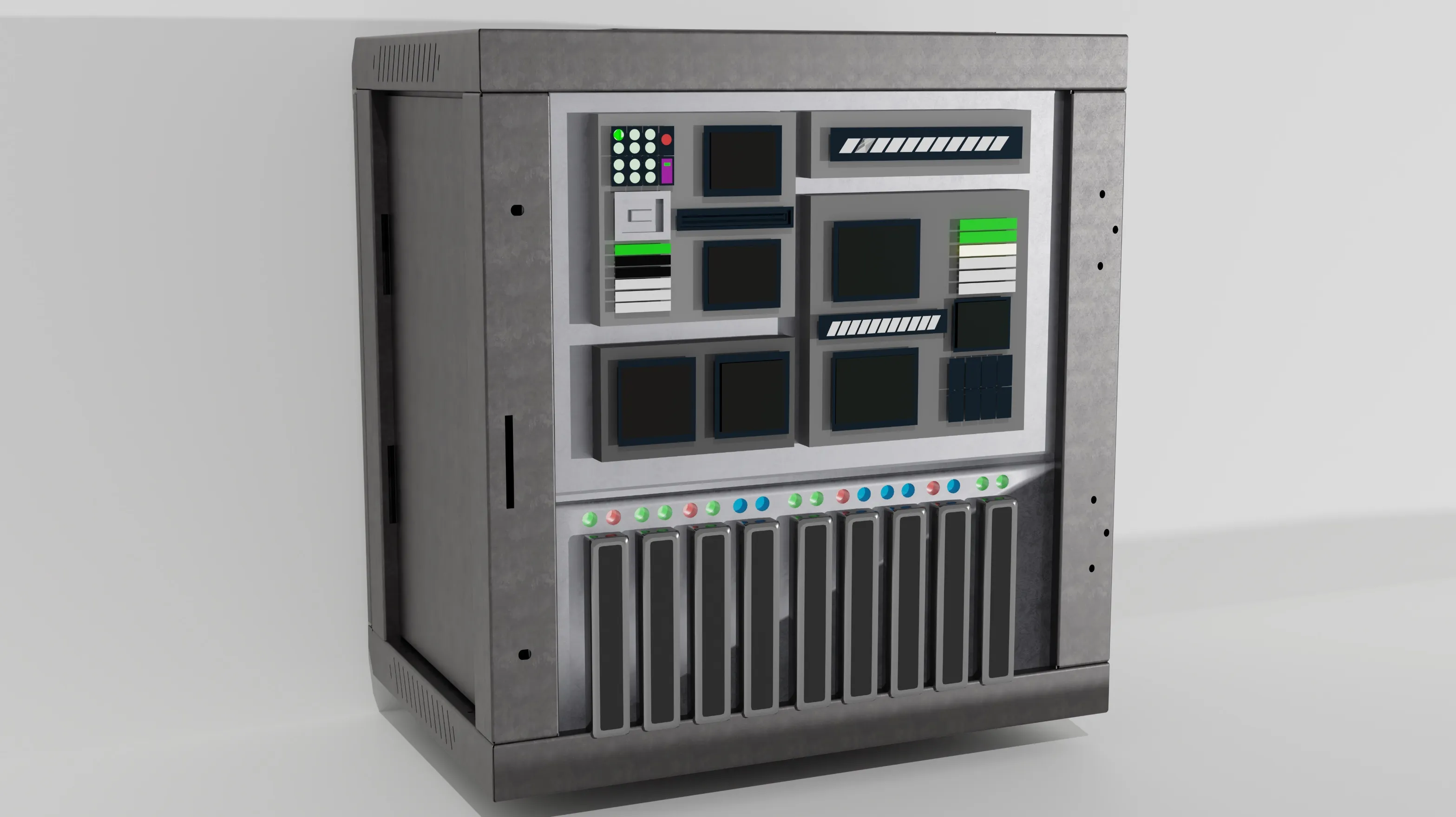 The residential controller, side view